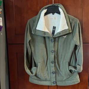 Hollister Women's Utility Jacket in Olive